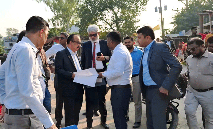 উন্নয়নগামী গাজীপুর: মাঠ পর্যায়ে একাধিক প্রকল্প পরিদর্শন করলেন জিসিসি প্রশাসক